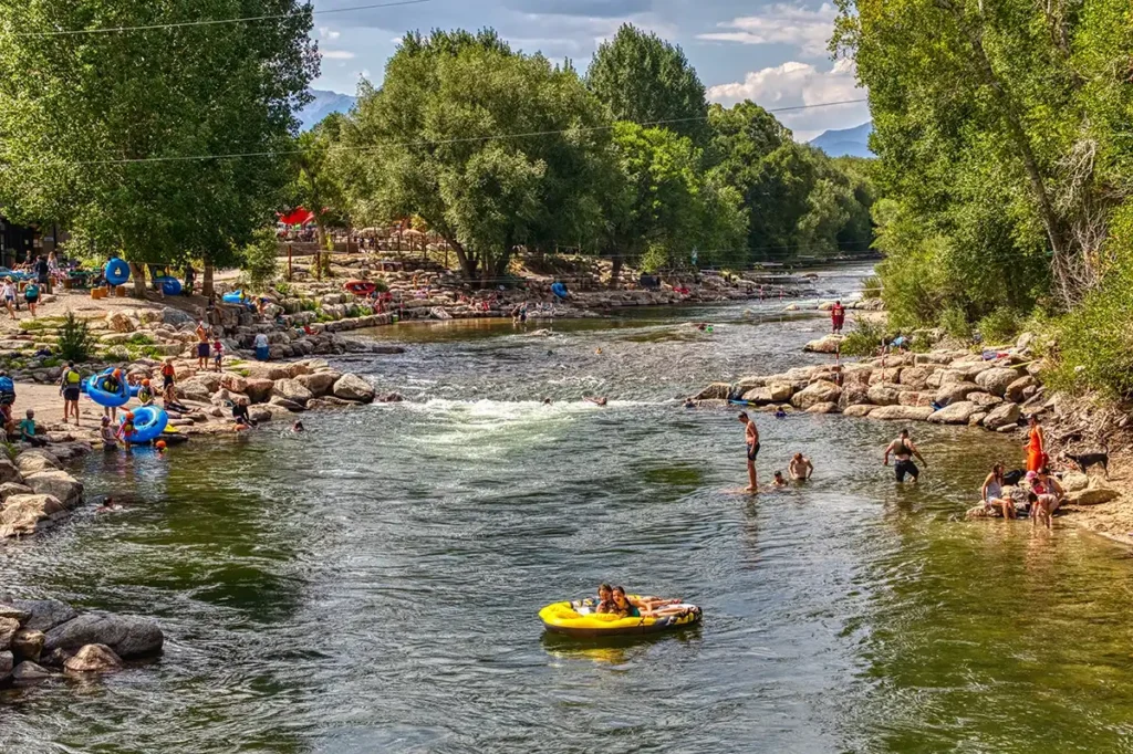 River in Salida Colorado