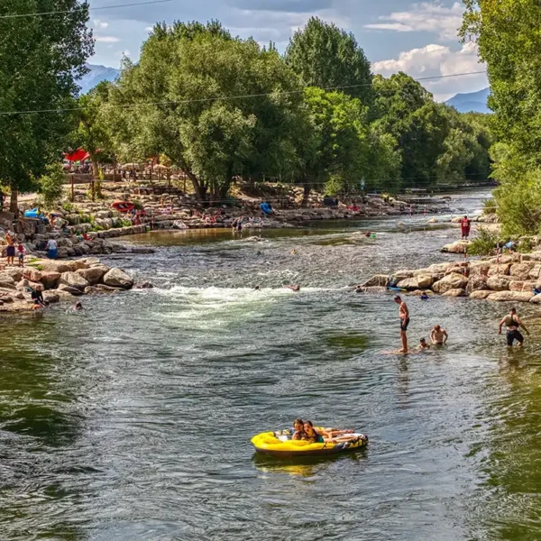River in Salida Colorado